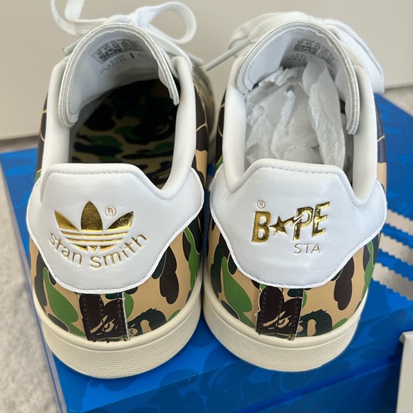 Adidas Stan Smith x BAPE 30th Anniversary Shoe - Picture 13 of 14
